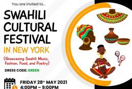 SWAHILI CULTURAL FESTIVAL VIRTUAL EVENT 